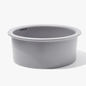 BRIDGE DOG BIG BOWL 18CM GREY (MATTE)