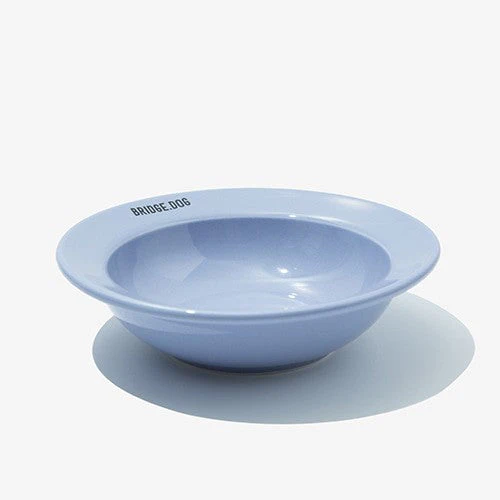 BRIDGE DOG MINI DISH COTTON BLUE (MATTE)