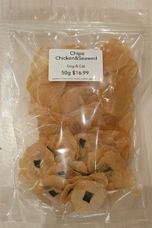 LOCALLY MADE Seaweed & Chicken Chips 50g