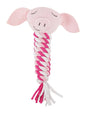 ROSEWOOD PIG IN BLANKET ROPE CAT TOY