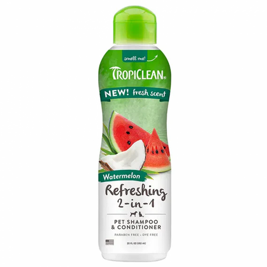 TROPICLEAN Shampoo & Conditioner Watermelon Refreshing 2-in-1 592mL