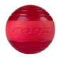 ROGZ SQUEAKER DOG BALL RED