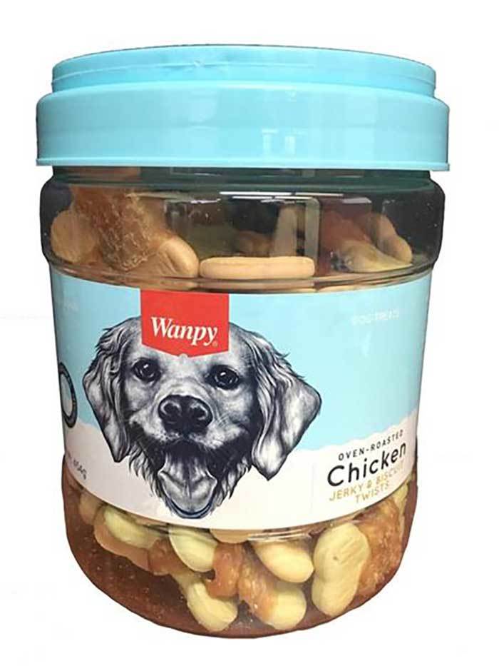 WANPY Biscuits with Chicken Jerky 454gm