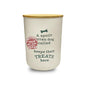 HISTORY & HERALDRY BLANK CREAM - DOG TREAT JAR