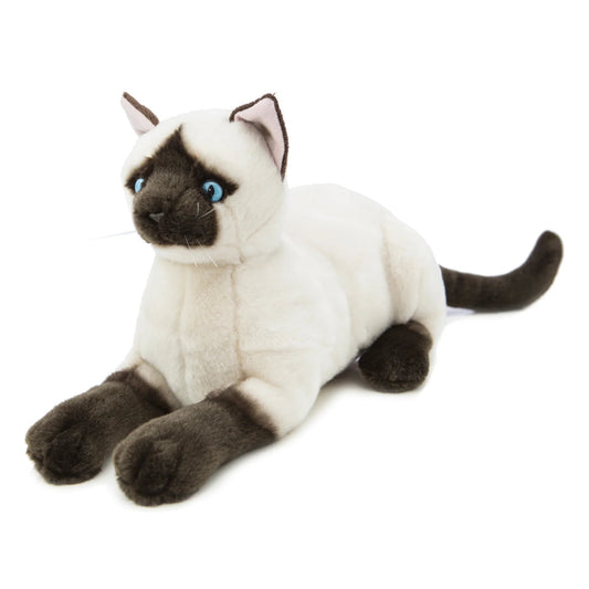 BOCCHETTA Plush Toy Amelia (Siamese Cat - 35cm crouching)