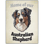 ARTIQUE Pet Sign Australian Shepherd 