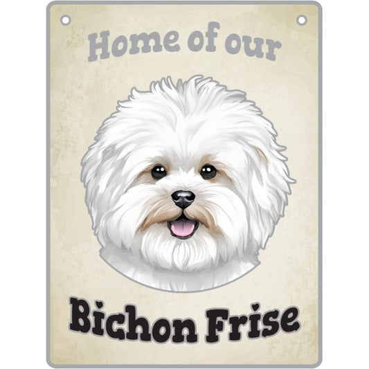 ARTIQUE Pet Sign Bichon Frise 