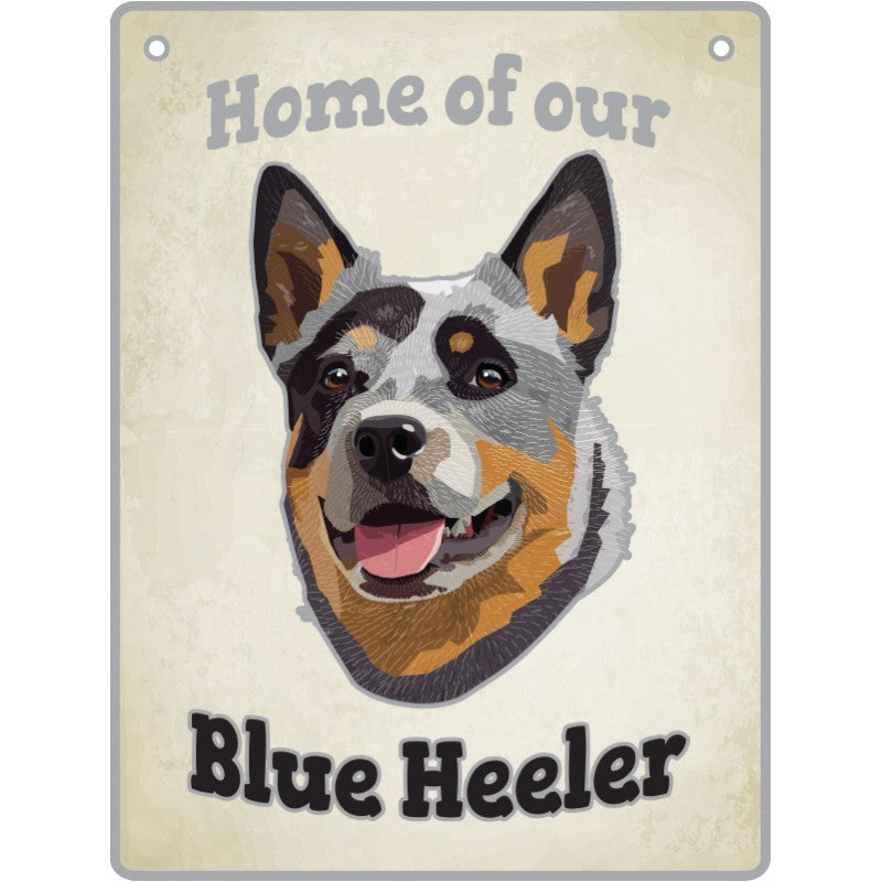 ARTIQUE Pet Sign Blue Heeler 