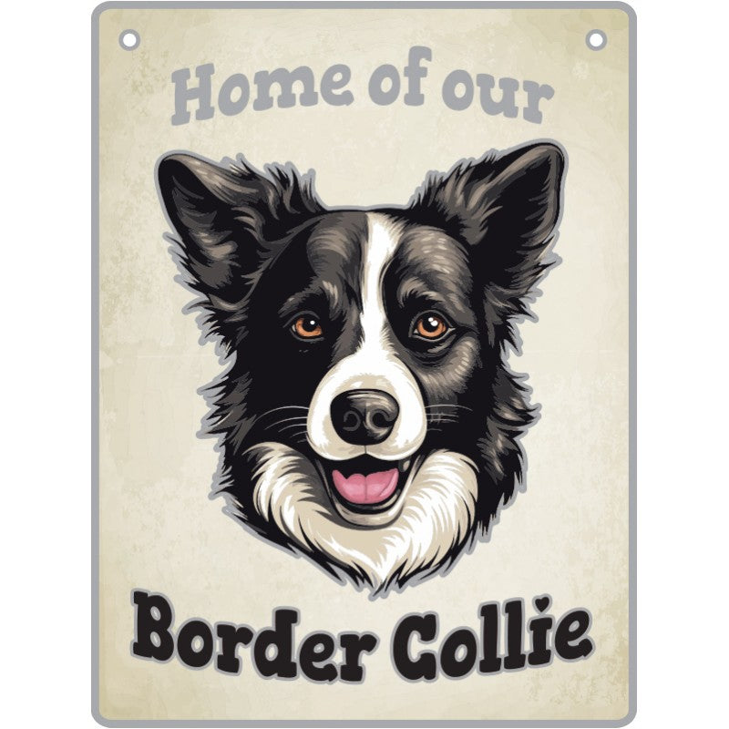 ARTIQUE Pet Sign Border Collie 