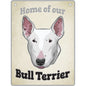 ARTIQUE Pet Sign Bull Terrier 