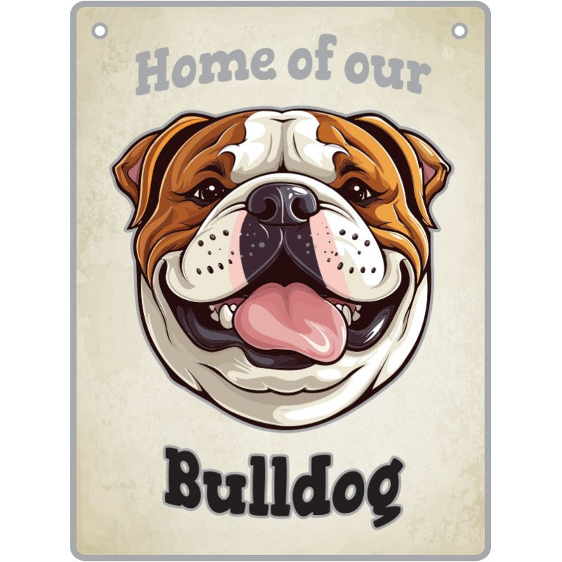 ARTIQUE Pet Sign Bulldog 