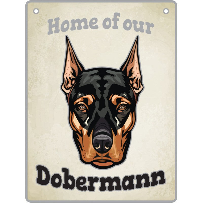 ARTIQUE Pet Sign Dobermann 