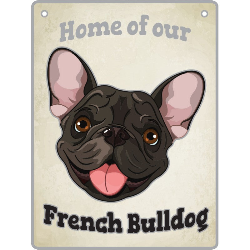 ARTIQUE Pet Sign French Bulldog 