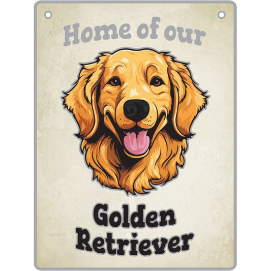 ARTIQUE Pet Sign Golden Retriever 