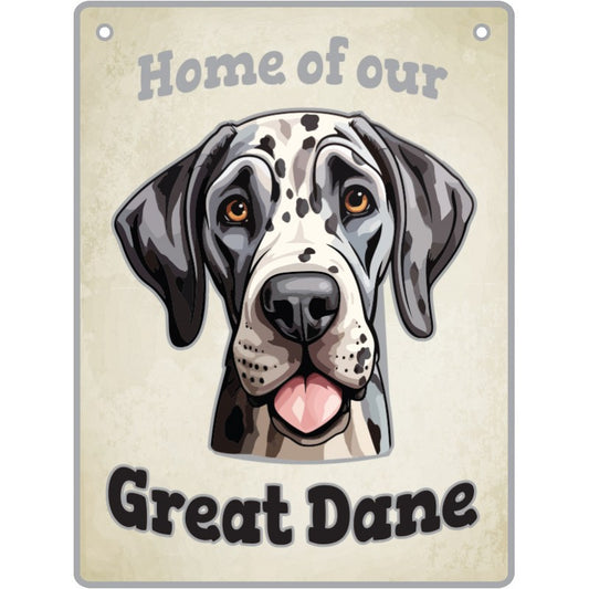 ARTIQUE Pet Sign Great Dane 