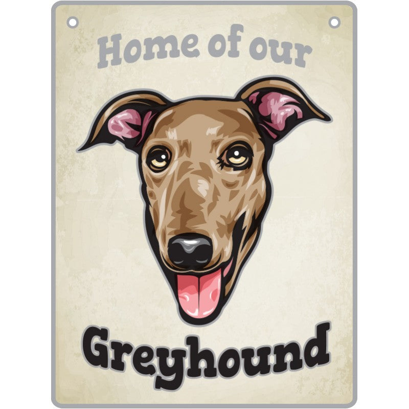 ARTIQUE Pet Sign Greyhound 