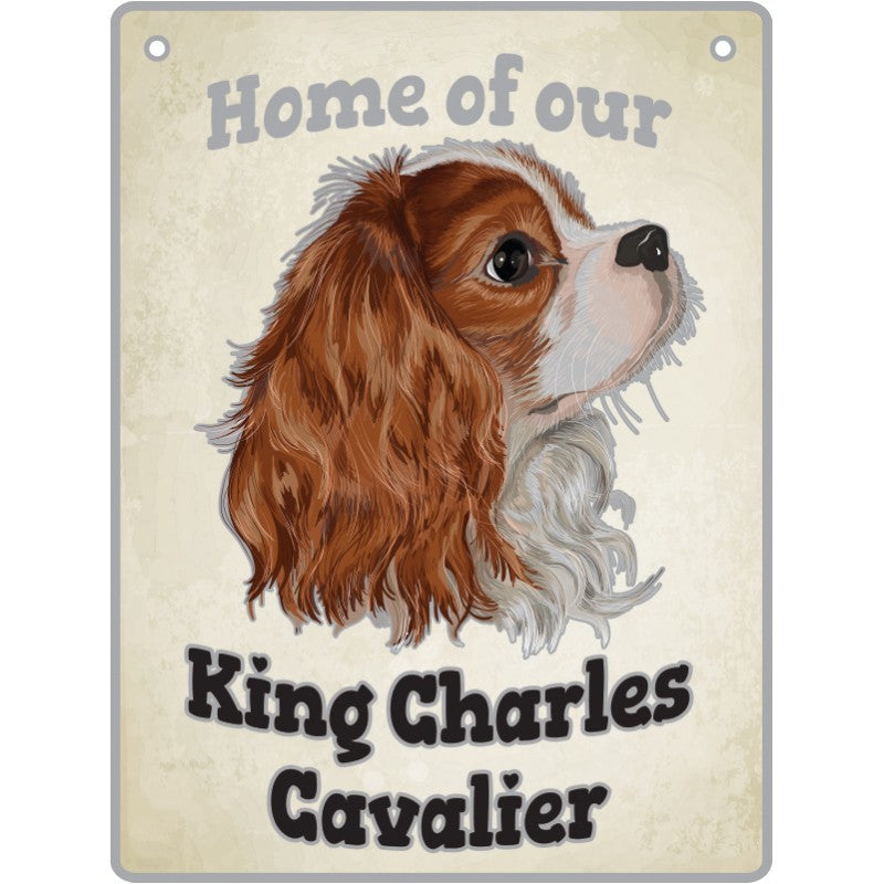 ARTIQUE Pet Sign King Charles Cavalier 