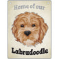 ARTIQUE Pet Sign Labradoodle 