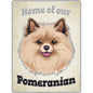 ARTIQUE Pet Sign Pomeranian 