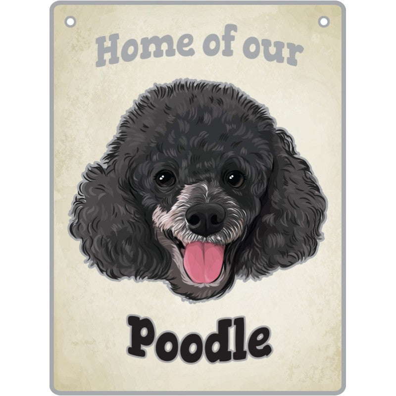 ARTIQUE Pet Sign Poodle 