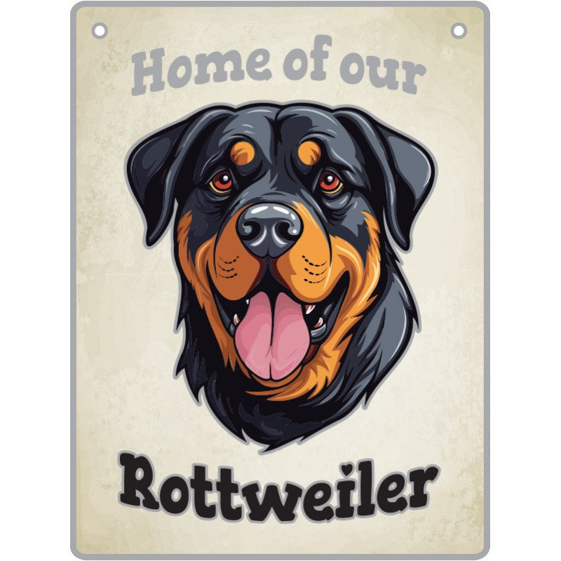 ARTIQUE Pet Sign Rottweiler 