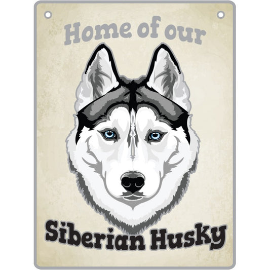 ARTIQUE Pet Sign Siberian Husky 