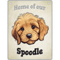 ARTIQUE Pet Sign Spoodle 