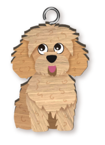 LANDMARK CAVOODLE HANDMADE KEY RING