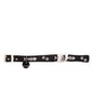 BEAU PETS Collar Cat Safe-Buckle Fish Bone Black 10mm x 20cm - 30cm