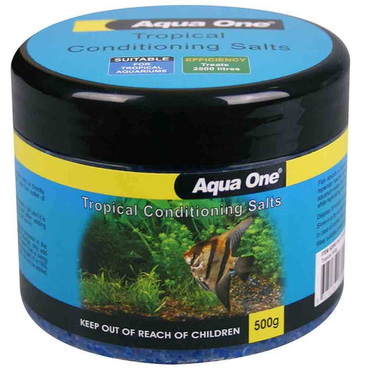 AQUA ONE TROPICAL CONDITIONING SALT 500G