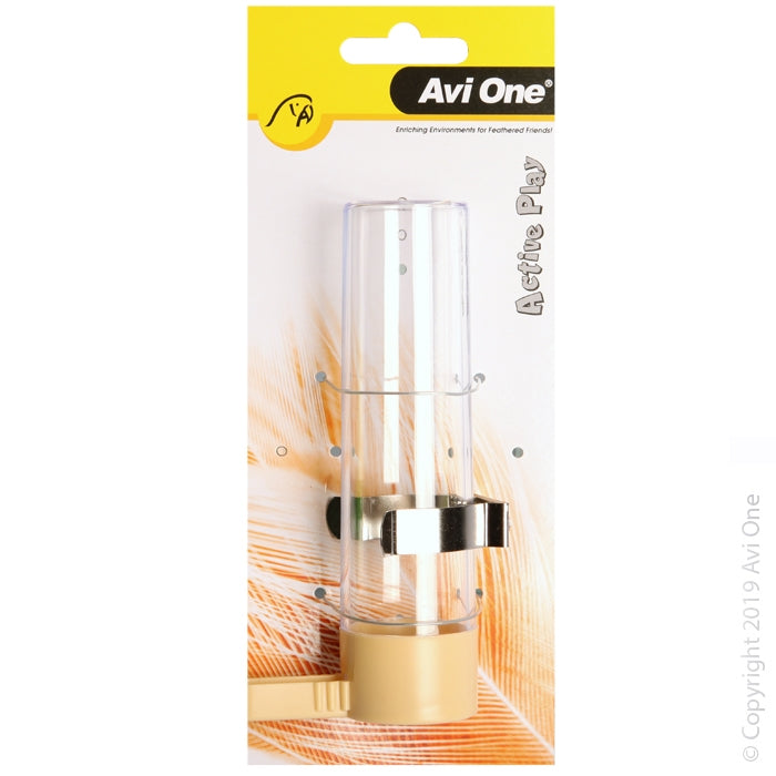 AVI ONE Bird Feeder Fountain Feeder W/metal Holder 15cm