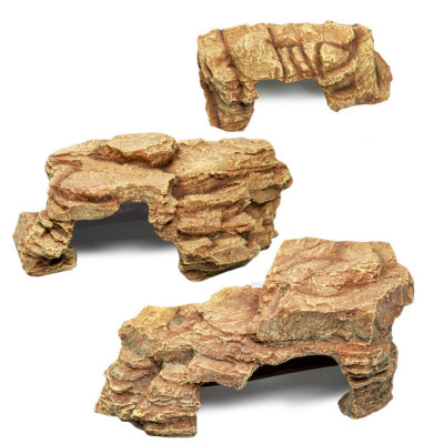 REPTILE ONE REPTILE CAVE MD CLAY 26.5WX18.3DX10.5CMH