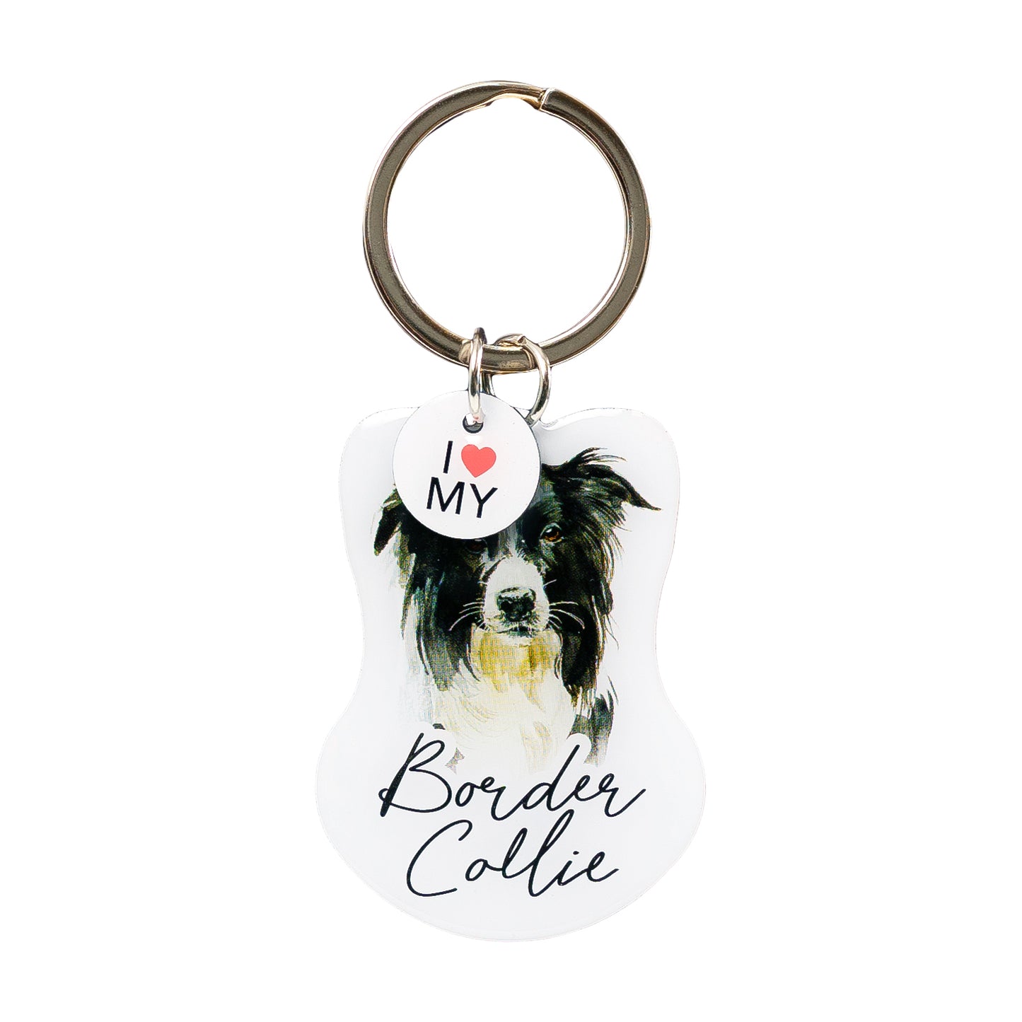 SPLOSH PET KEYRING BORDER COLLIE