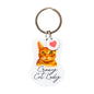 SPLOSH PET KEYRING CRAZY CAT LADY