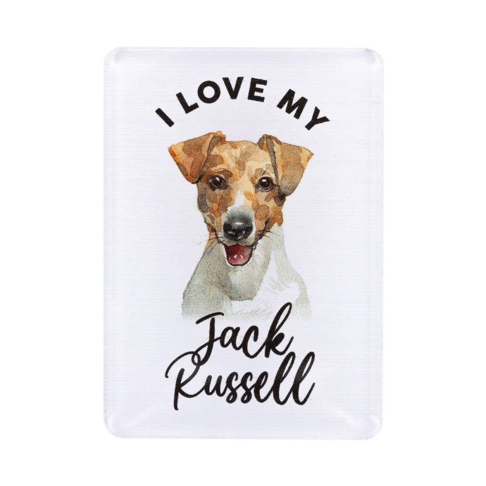 SPLOSH PET LOVERS JACK RUSSELL ACRYLIC MAGNET