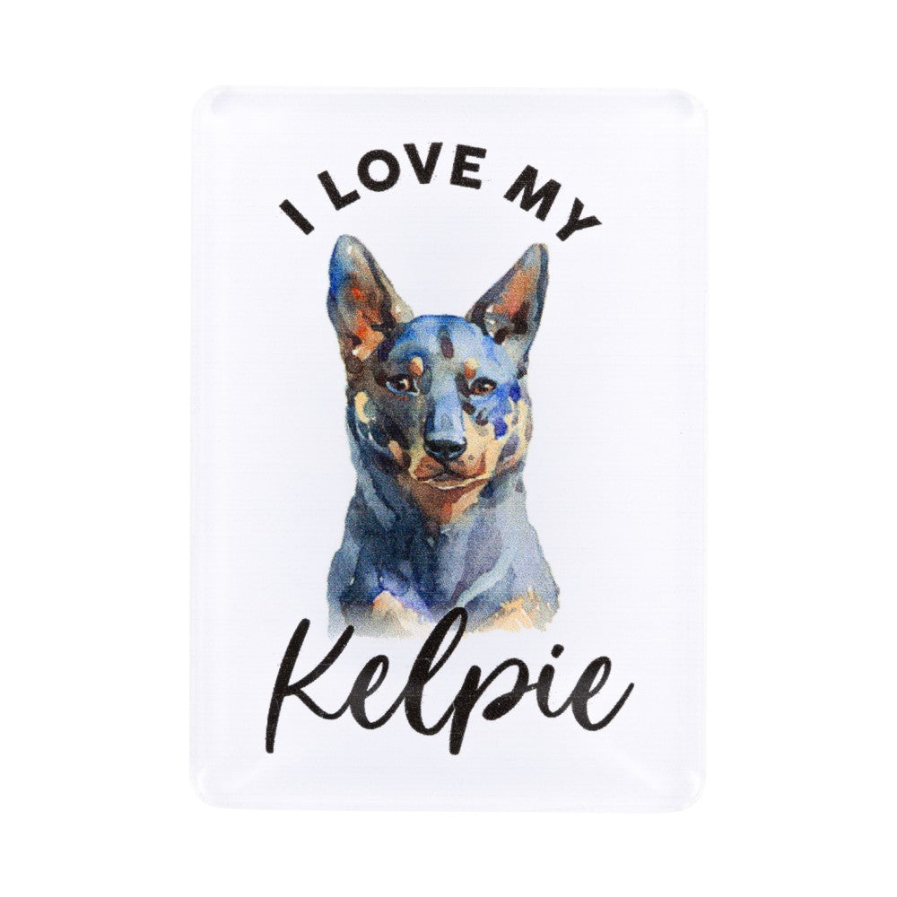 SPLOSH PET LOVERS KELPIE ACRYLIC MAGNET