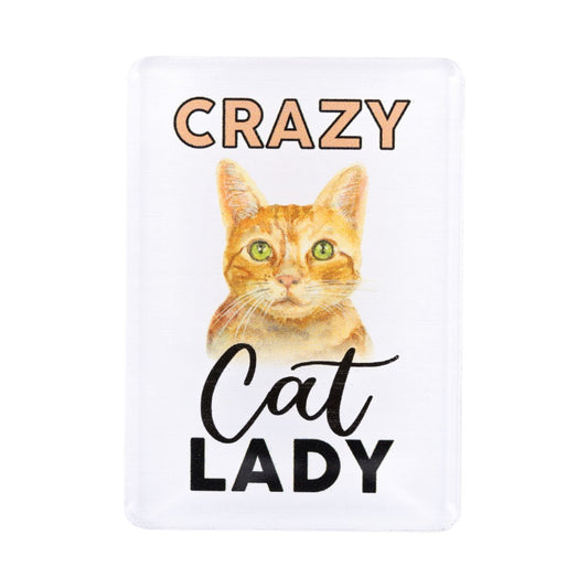 SPLOSH PET LOVERS CRAZY CAT LADY ACRYLIC MAGNET