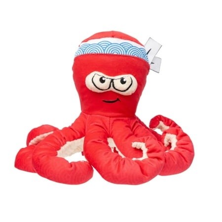 FUZZYARD Octo-Posse Dog Toy Takoyaki