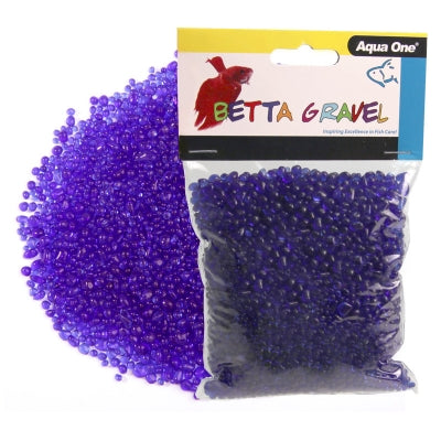 AQUA ONE BETTA GRAVEL PURLE GLASS 350G