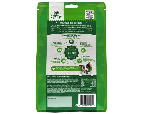 GREENIES ORIGNAL TREAT PACK PETITE 340G