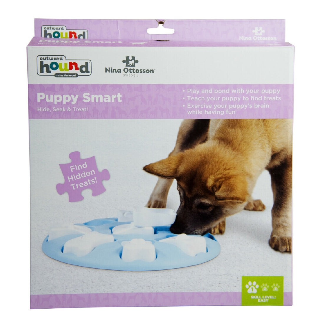 NINA OTTOSSON SMART INTERACTIVE PUZZLE DOG TOY FOR PUPPIES - LEVEL 1