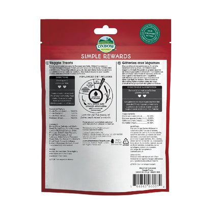 OXBOW SIMPLE REWARDS VEGGIES TREATS 85G