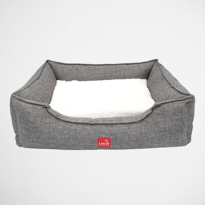 LOUIE LIVING RECTANGLE LOUNGER - GREY/SMALL