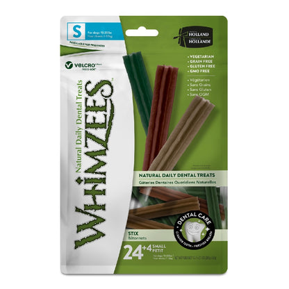 WHIMZEES DENTAL STIXS SMALL 28 PACK