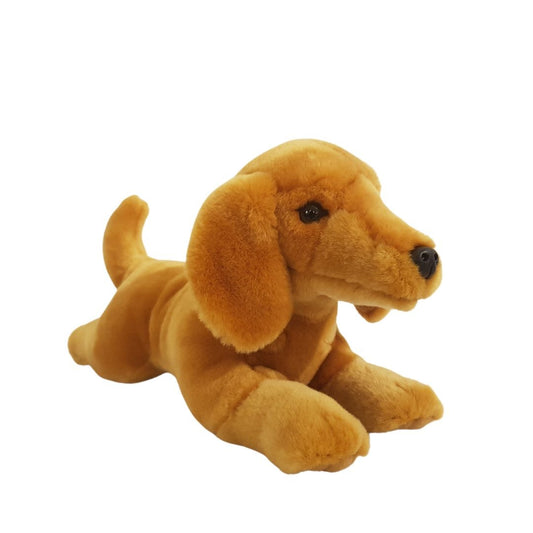 BOCCHETTA Plush Toy Bean (Dachshund - 30cm floppy, red)