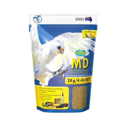 VETAFARM PARROT PELLET MD 2KG