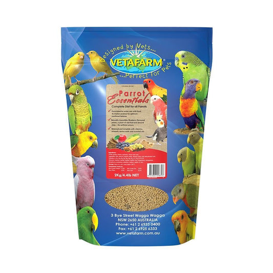 VETAFARM PARROT ESSENTIALS 2KG