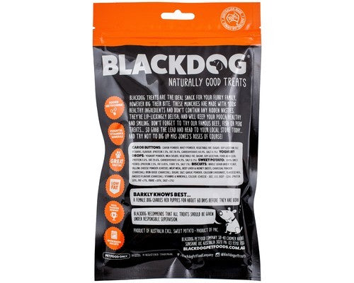 Black dog sweet store potato