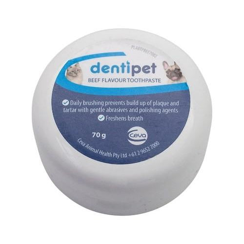 DENTIPET BEEF TOOTHPASTE 70GM