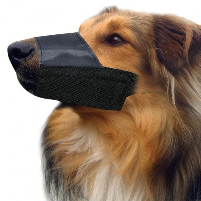 PET ONE NYLON MUZZLE EXTRA LARGE BLACK